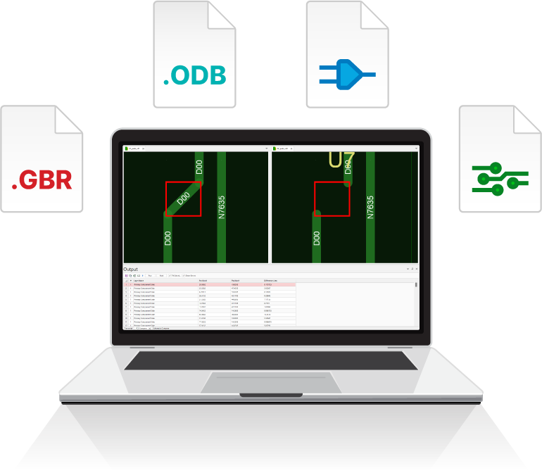 interCAD Editor Compare