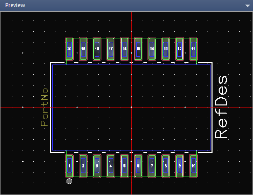 Footprint/Cell/Decall